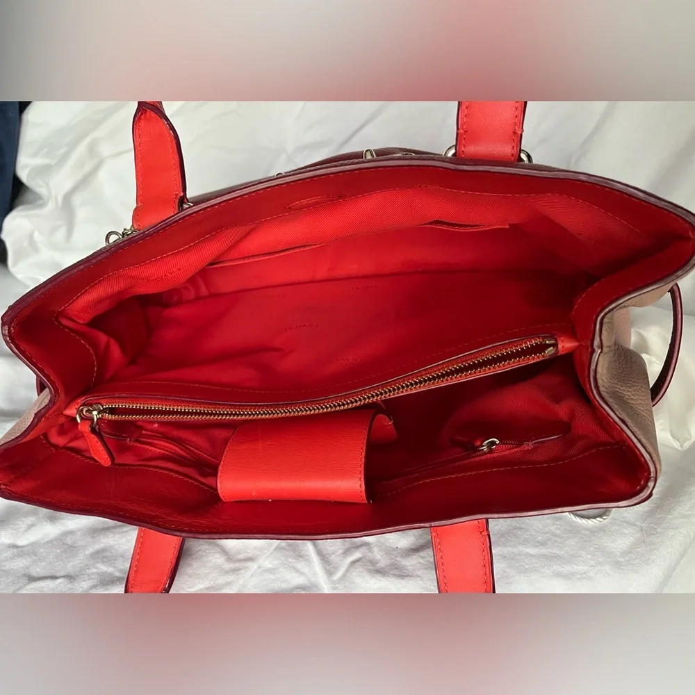 Coach pebbled leather shoulder bag - Picture 6 of 9